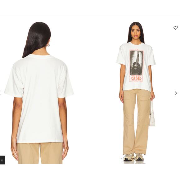 DAYDREAMER NWT Johnny Cash Guitar Weekend Graphic Tee Shirt // S - Picture 10 of 10